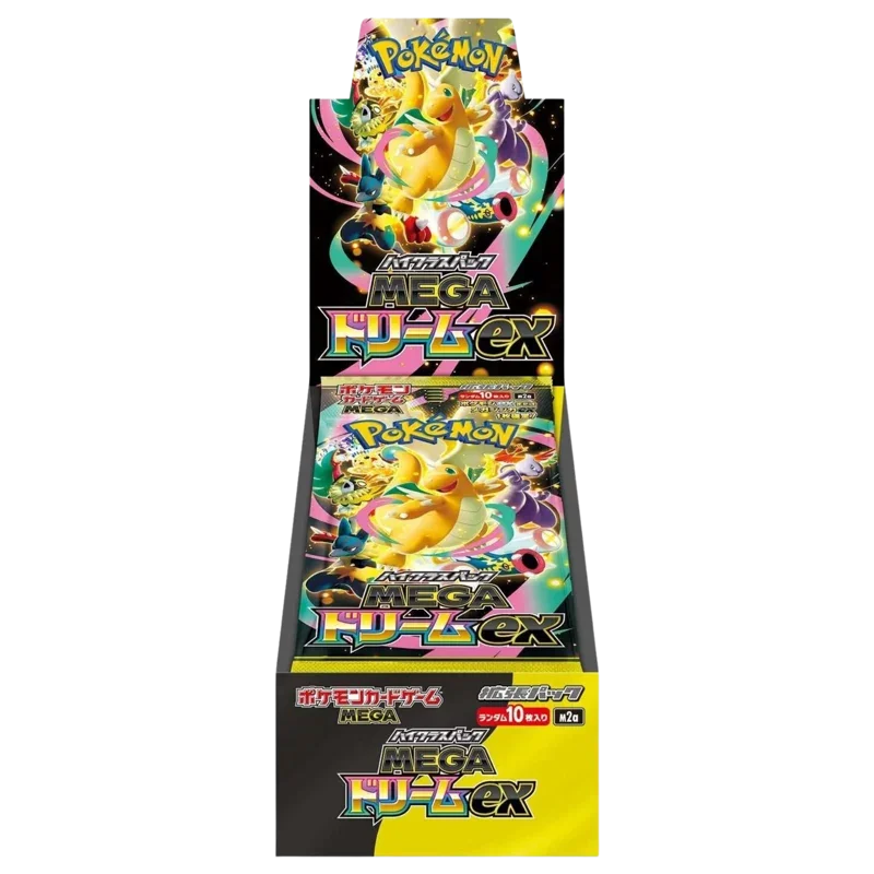Pokemon TCG: Mega Dream Japanese - 1 Booster Box (10 Boosters)